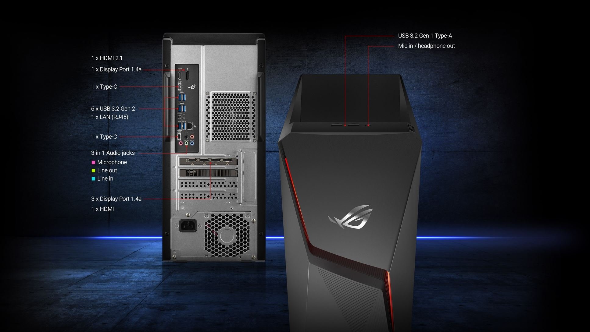 Asus Rog Strix G Gaming Desktop Pc Core I F Geforce Rtx